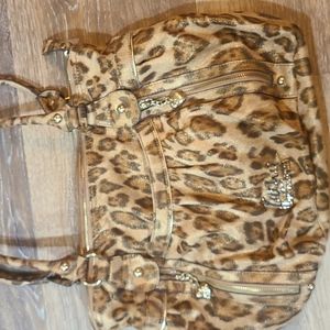 4 FOR $35! Kathy Van Zeeland Animal Print Stylish Handbag